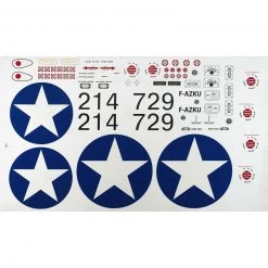 Phoenix Model Decals P-40 Warhawk 30cc EP ARF