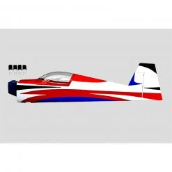 Phoenix Model Fuselage with Fin: Slick Aerobat EP 60cc ARF 86.5"